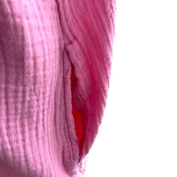 J.Crew Short-Sleeve Gauze Popover Dress with Pockets in Size Small - Picture 10 of 10